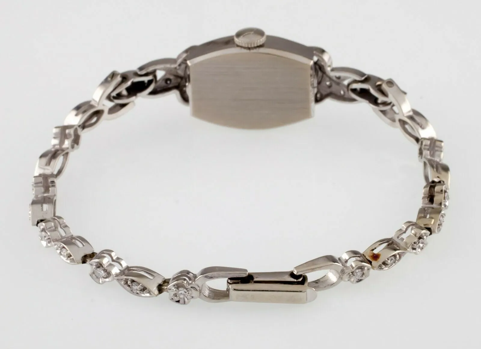 Longines 14k White Gold and Diamond Women's Dress Watch Gorgeous!