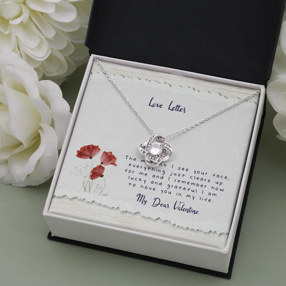 Love Letter Love Knot Necklace