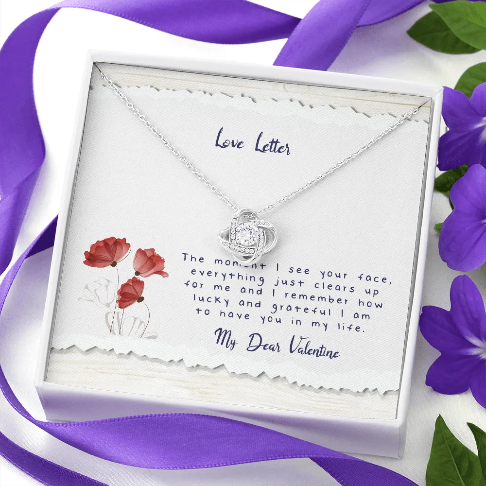 Love Letter Love Knot Necklace