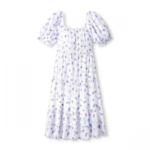 LoveShackFancy for TRGT Women's Gemma Puff Sleeve Maxi Dress