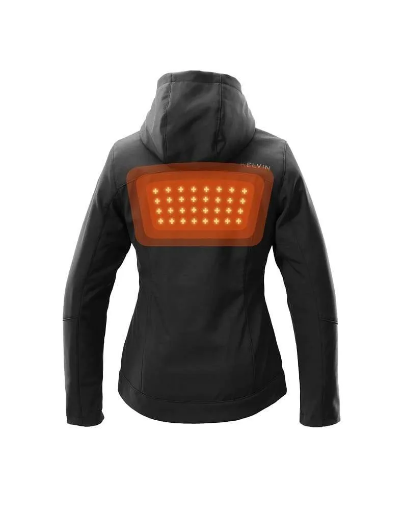 Luna Women’s Heated Jacket Black