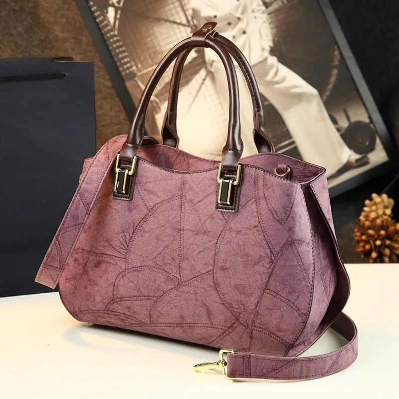 Luxury Leather Women&#39;s Bag Ladies Handbags Tote Bag Fashion Travel Portable Shoulder Underarm Bags Luxury Designer Handbag