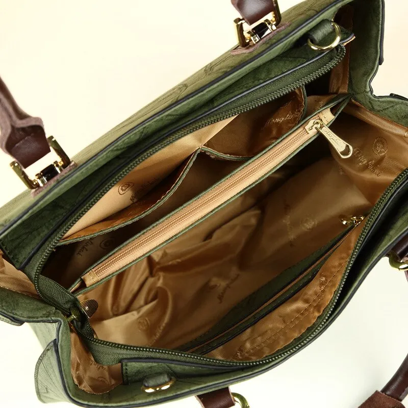 Luxury Leather Women&#39;s Bag Ladies Handbags Tote Bag Fashion Travel Portable Shoulder Underarm Bags Luxury Designer Handbag