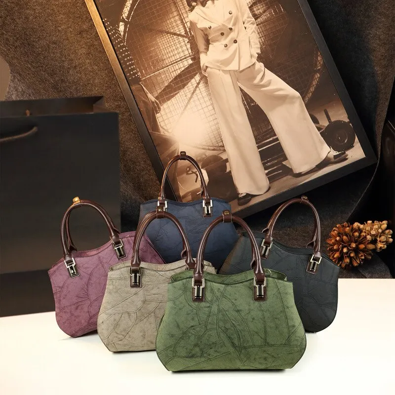 Luxury Leather Women&#39;s Bag Ladies Handbags Tote Bag Fashion Travel Portable Shoulder Underarm Bags Luxury Designer Handbag