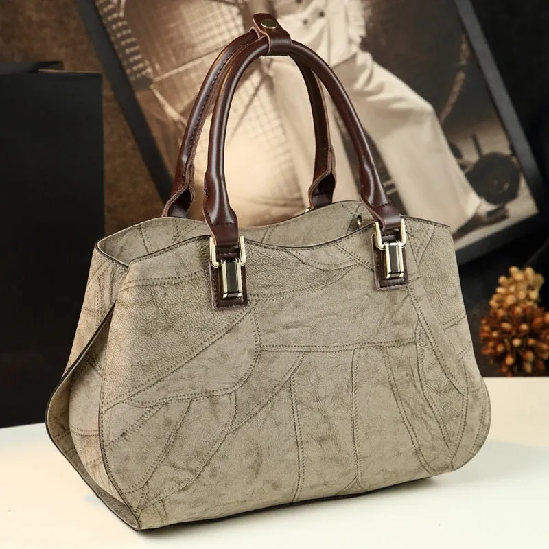 Luxury Leather Women&#39;s Bag Ladies Handbags Tote Bag Fashion Travel Portable Shoulder Underarm Bags Luxury Designer Handbag