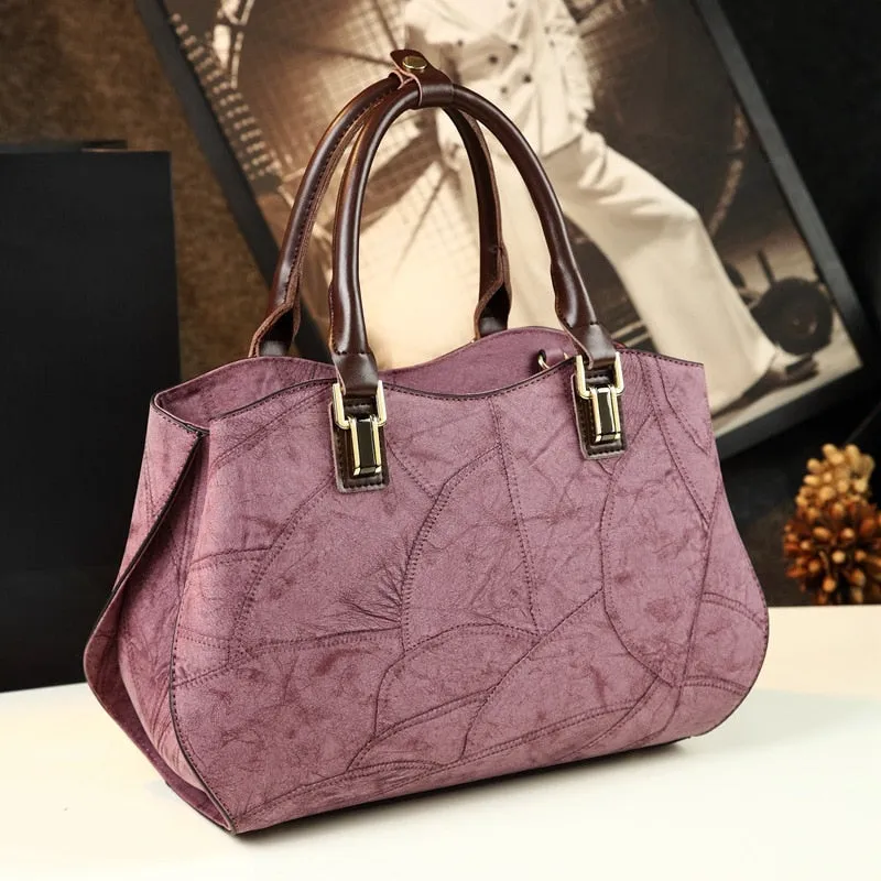 Luxury Leather Women&#39;s Bag Ladies Handbags Tote Bag Fashion Travel Portable Shoulder Underarm Bags Luxury Designer Handbag