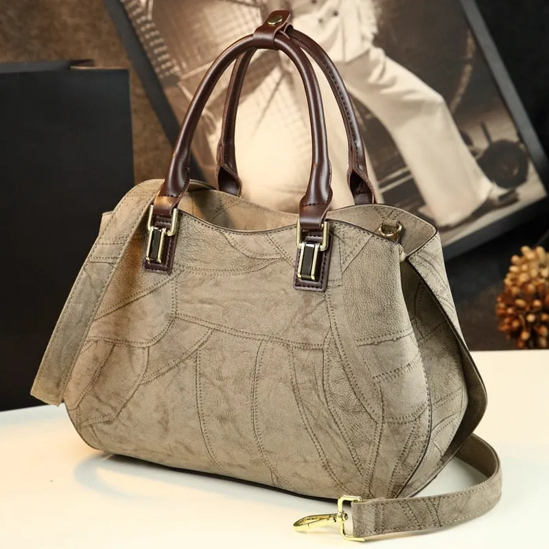 Luxury Leather Women&#39;s Bag Ladies Handbags Tote Bag Fashion Travel Portable Shoulder Underarm Bags Luxury Designer Handbag