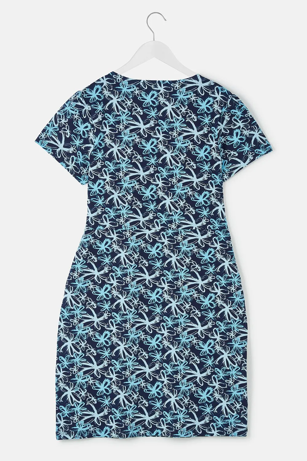 Lydia Dress - Navy Floral