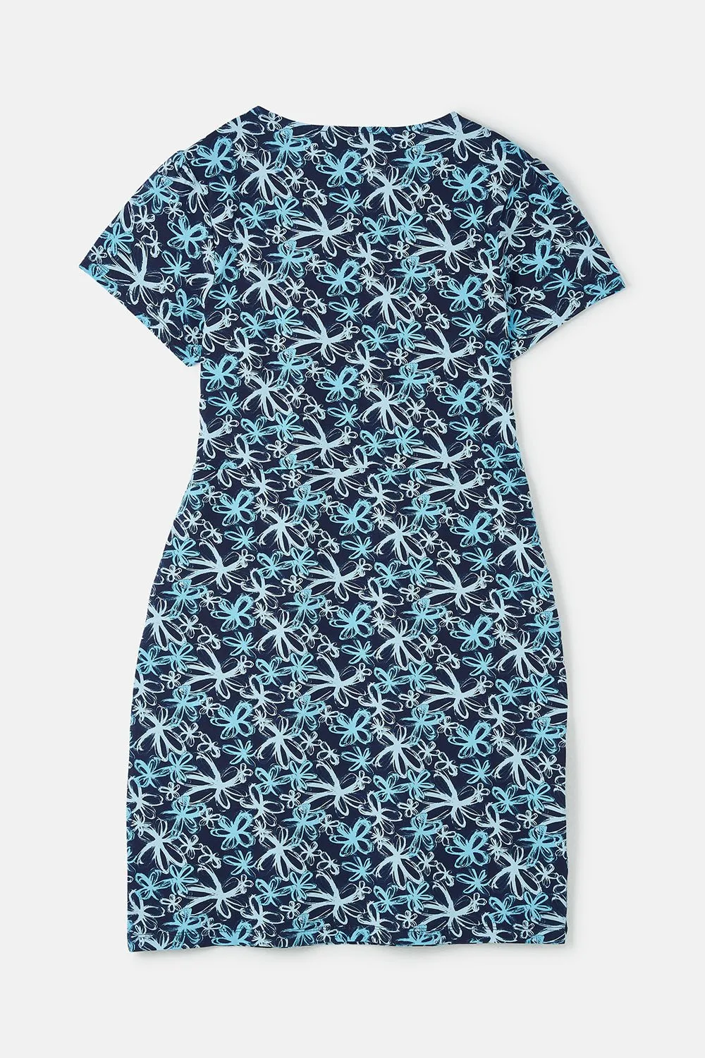 Lydia Dress - Navy Floral
