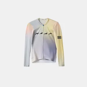 MAAP Women's Blurred Out Pro Hex LS Jersey - Shell Mix