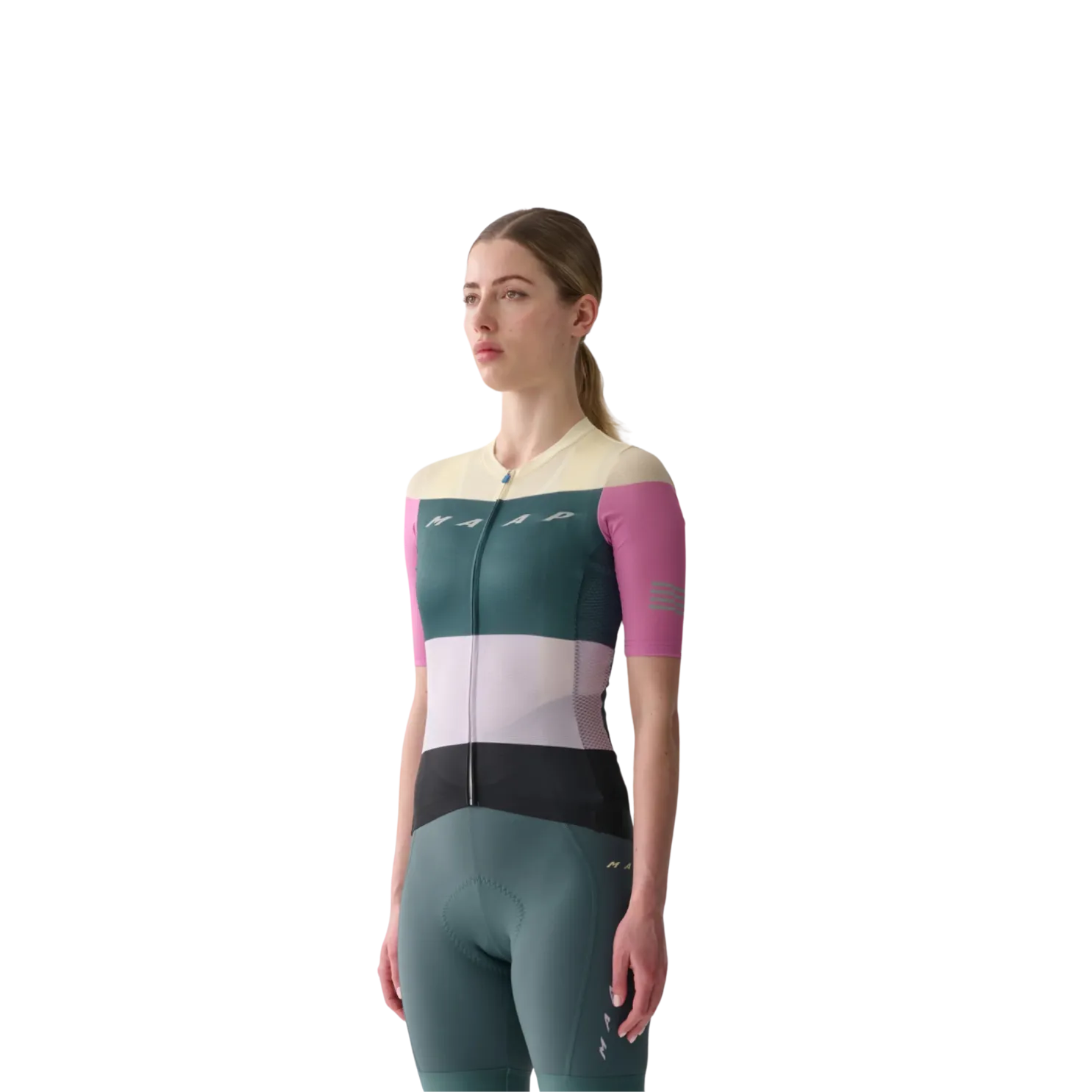 MAAP Women's Level Pro Air Jersey 2.0 - Deep Teal Mix