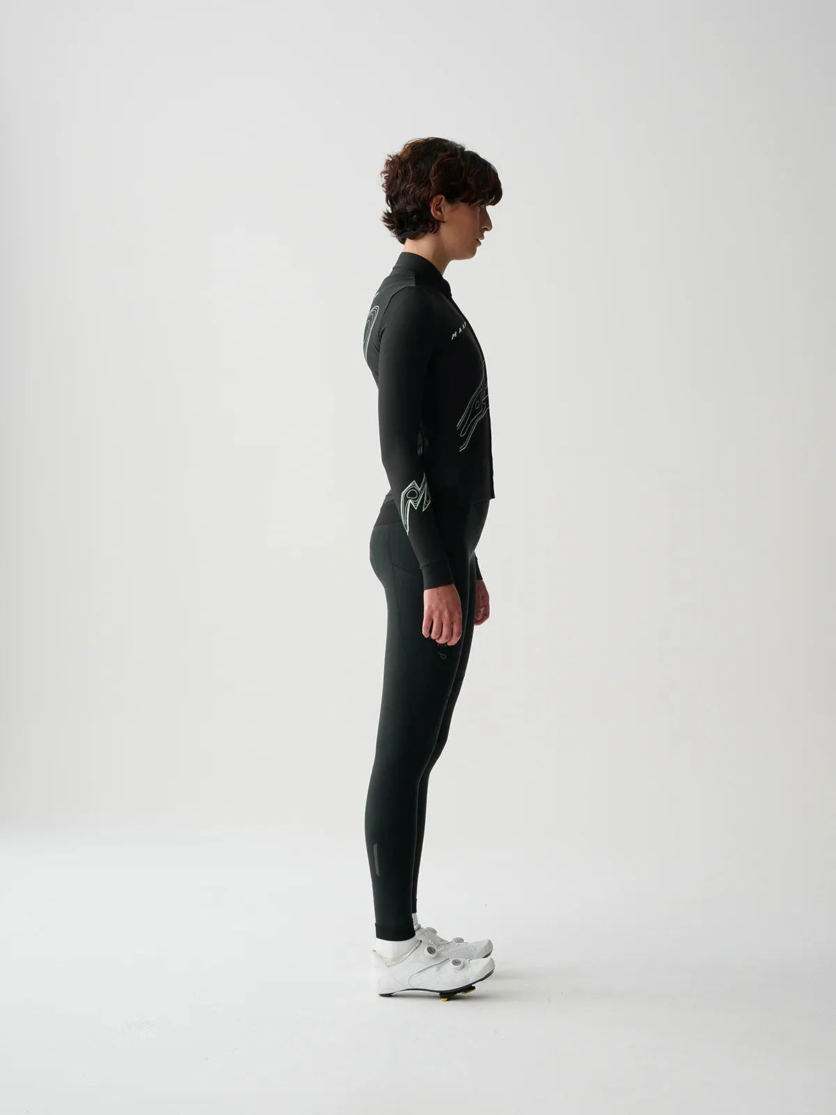 MAAP Women's Orbit Pro Thermal LS Jersey Black