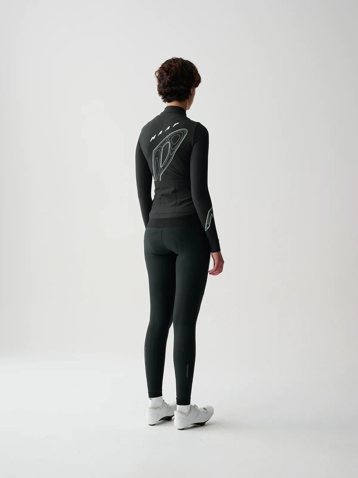 MAAP Women's Orbit Pro Thermal LS Jersey Black
