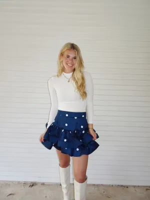 Macie Polka Dot Skirt