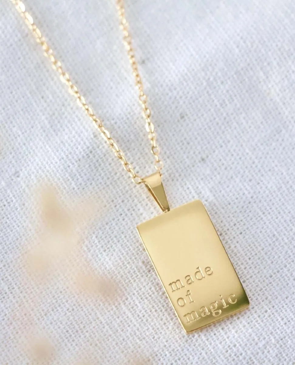 Made of Magic Necklace - Waterproof