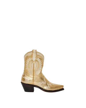 Maggie Metallic Gold