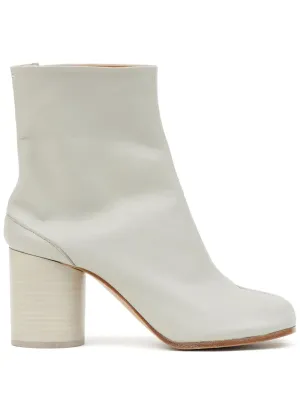Maison Margiela Tabi 80mm leather ankle boots
