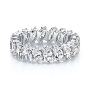 Marquise Diamond Eternity Band