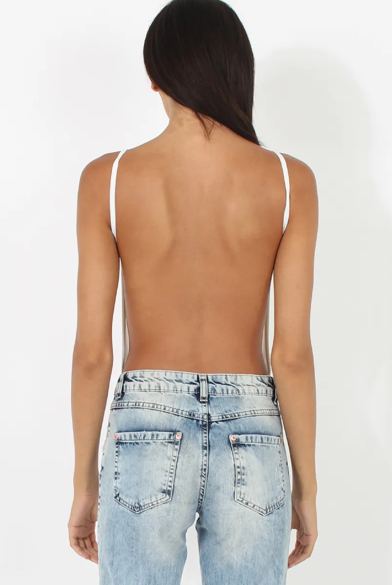 Mauve Open Back Bodysuit - Aniyah