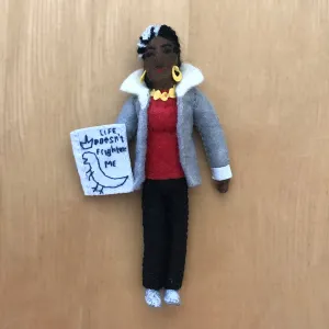 Maya Angelou Ornament, Kyrgyzstan