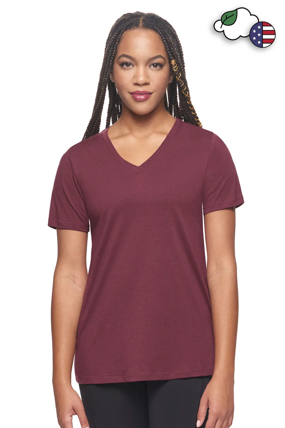 MC204 MoCA™ V-Neck Tee