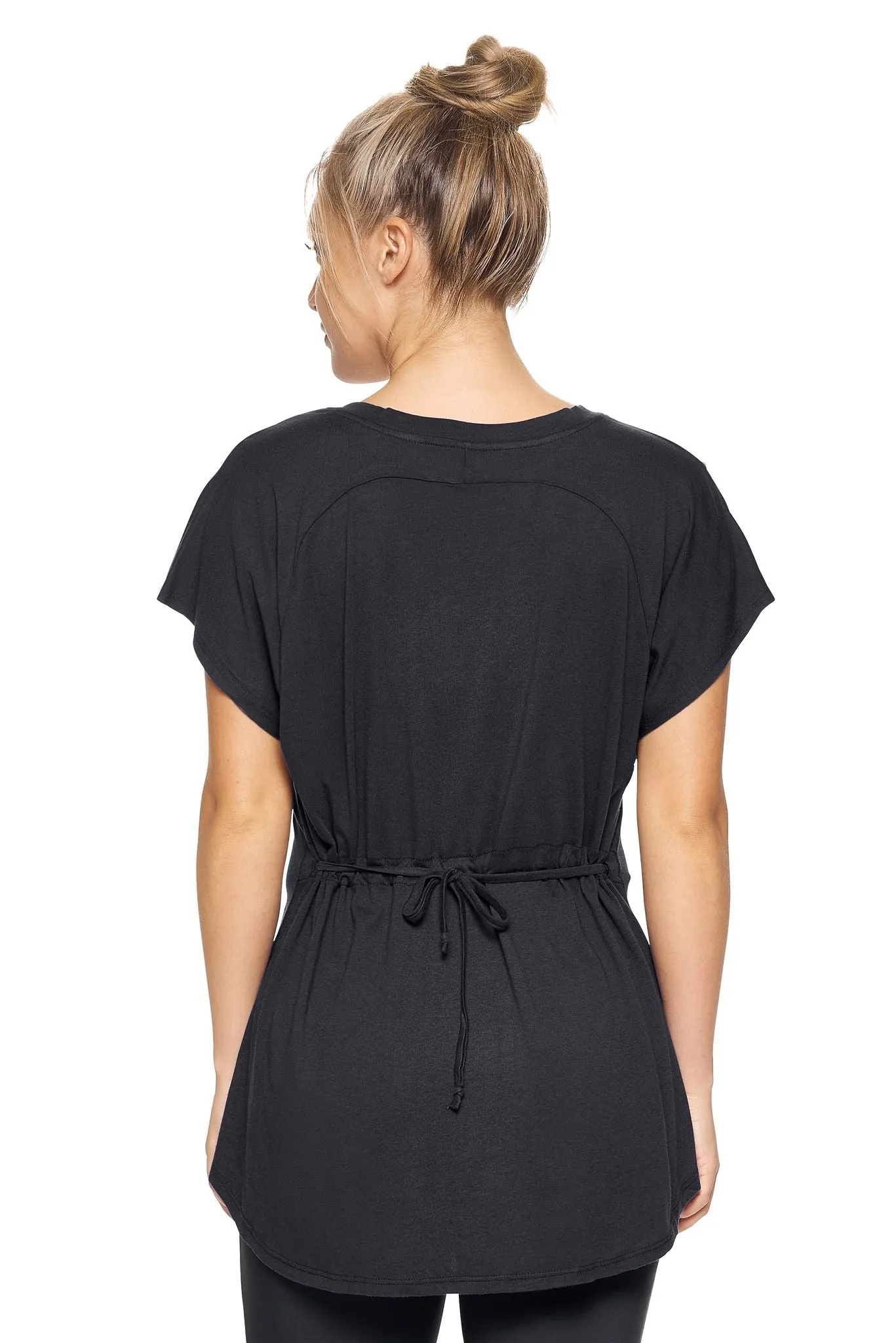 MC212 MoCA™ V-Neck Cinch Back Tee