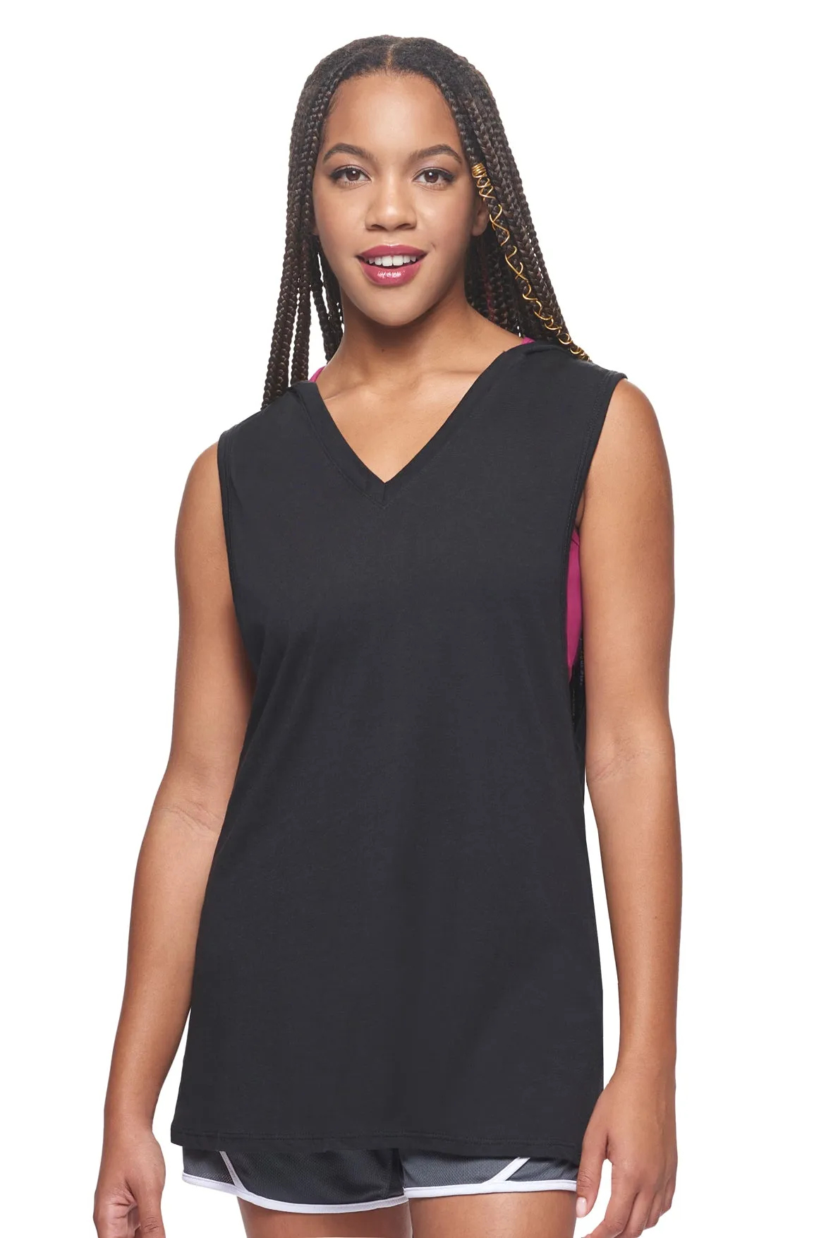 MC226 MoCA™ Sleeveless Hoodie