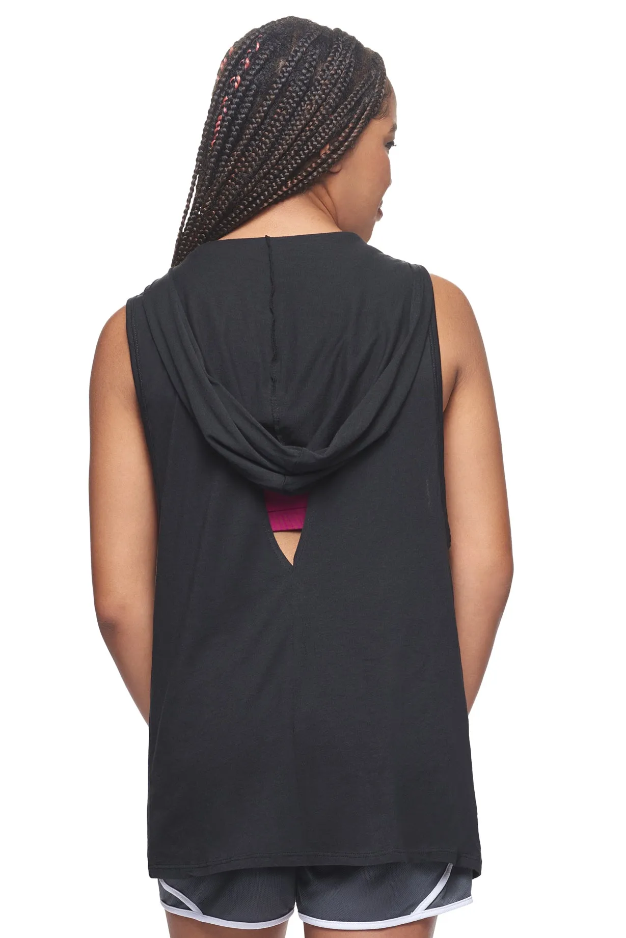 MC226 MoCA™ Sleeveless Hoodie
