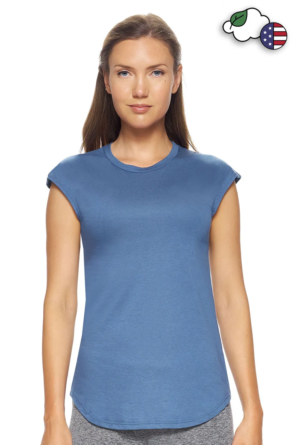 MC229 MoCA™ Cap Sleeve Tee