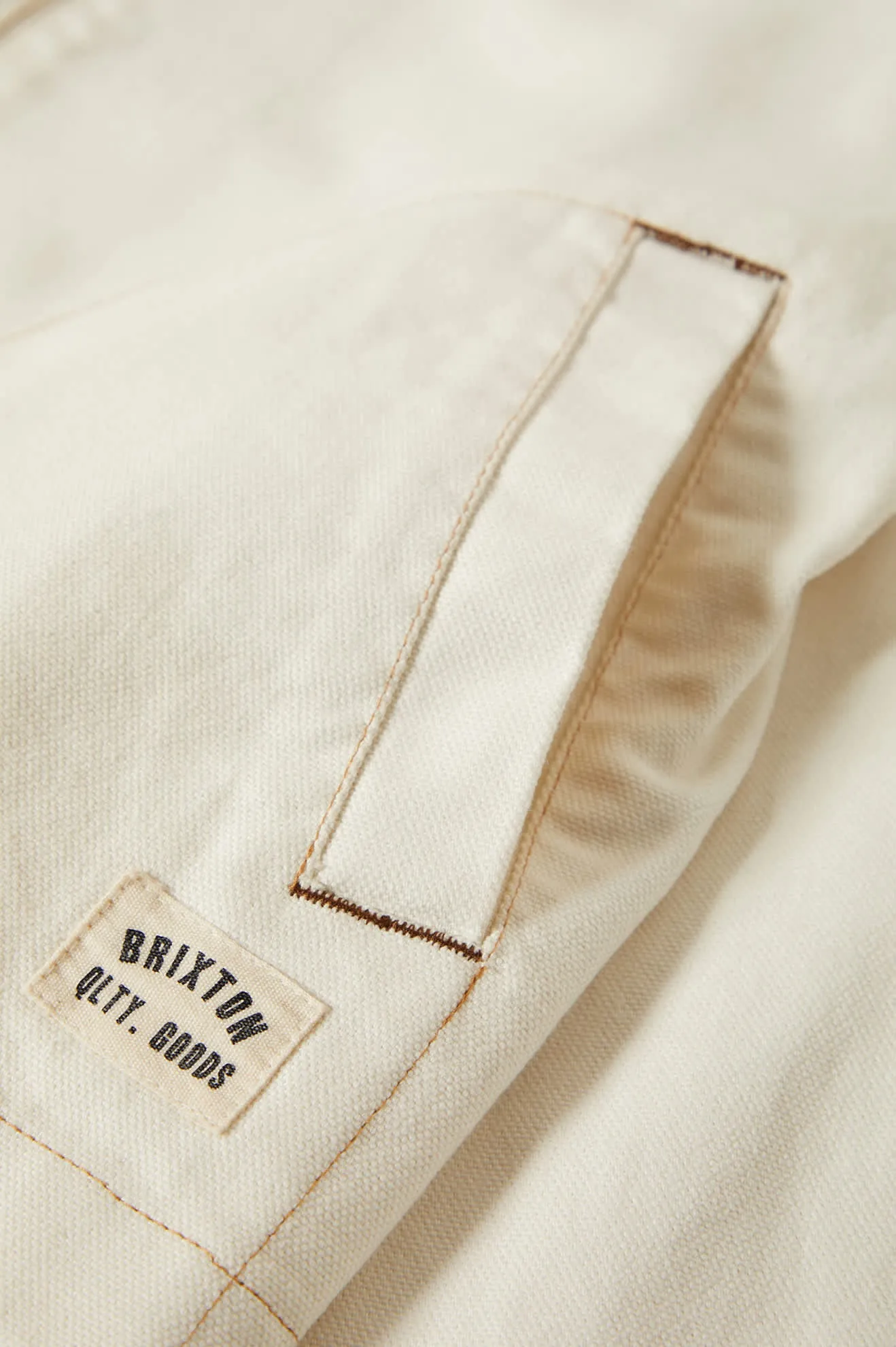 Mechanics Women's Garage Zip Jacket - Egret White