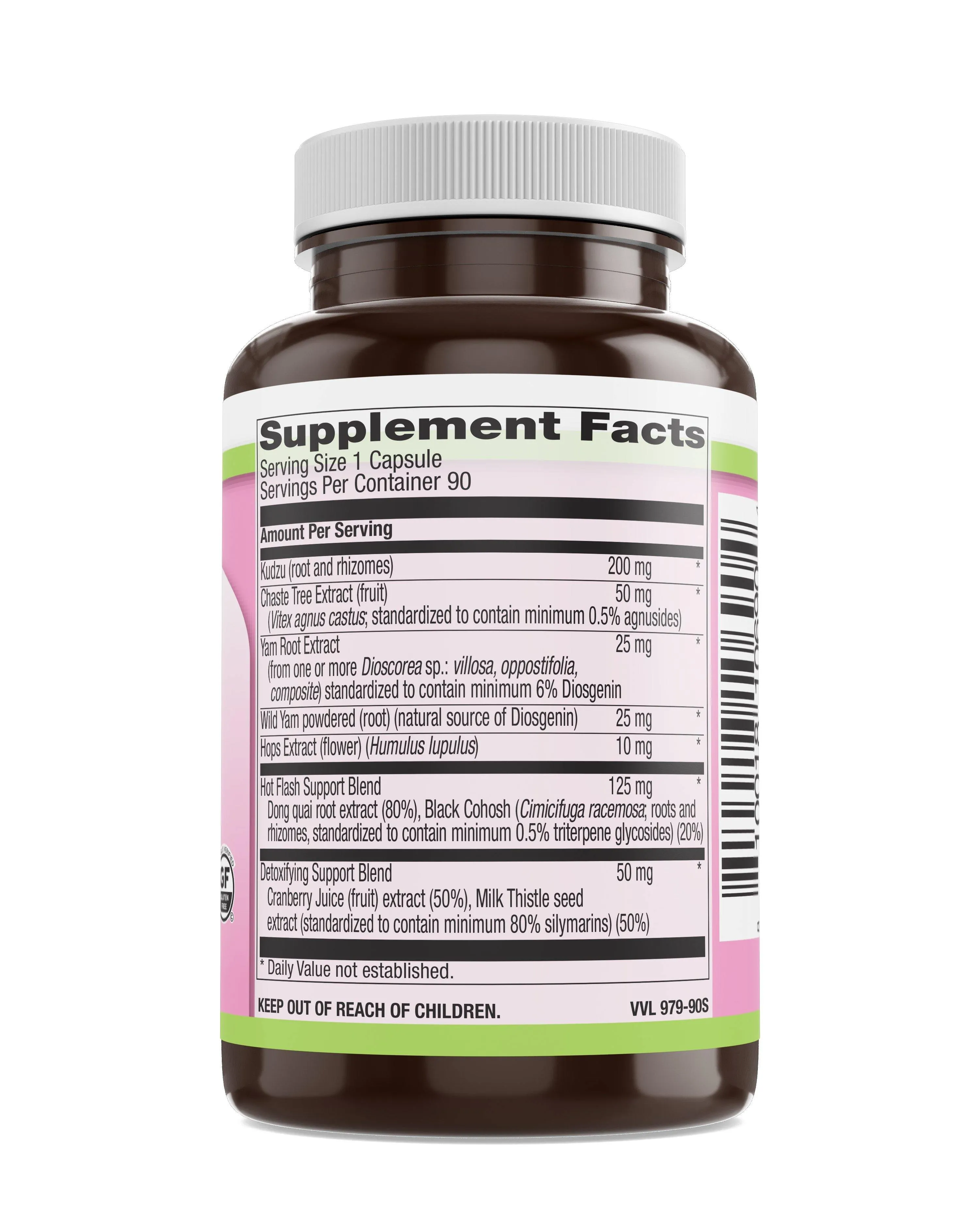Menopause Formula Veg Caps 90 Count