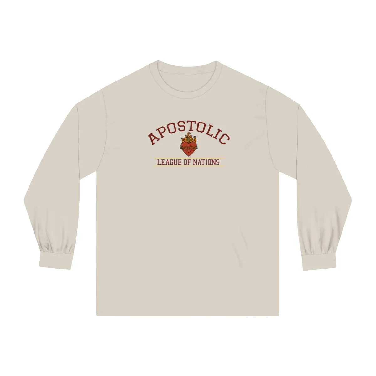 Men's long sleeve christian Catholic long sleeve Traditional religious Christmas gift shirt
