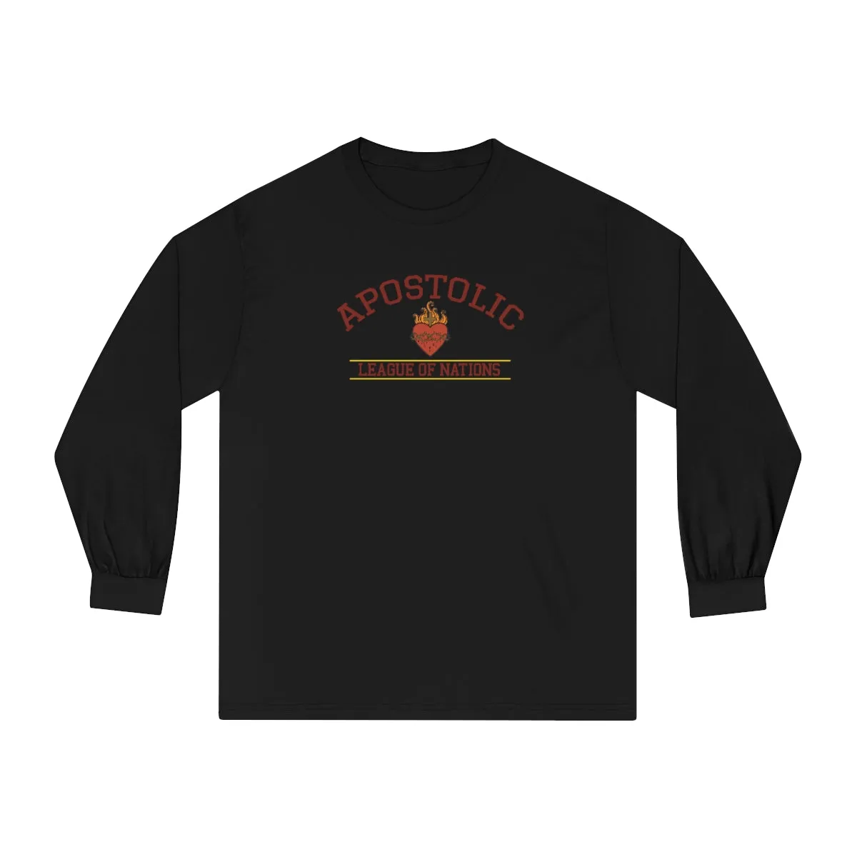 Men's long sleeve christian Catholic long sleeve Traditional religious Christmas gift shirt