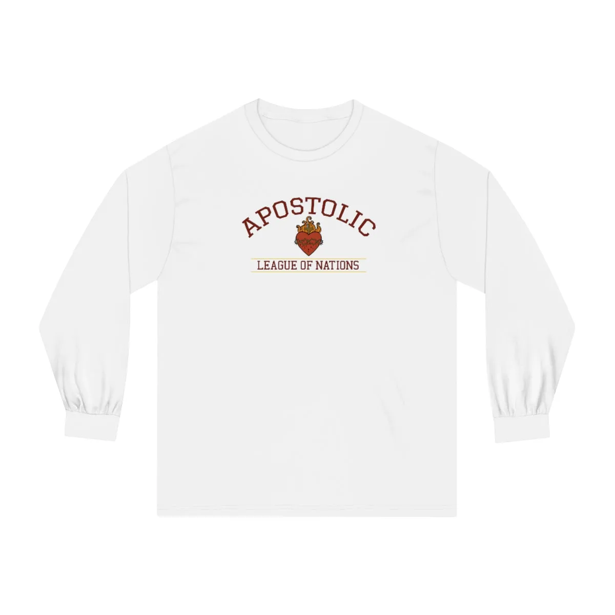 Men's long sleeve christian Catholic long sleeve Traditional religious Christmas gift shirt