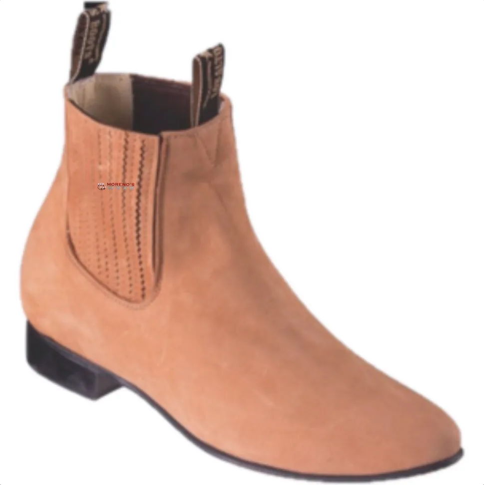 Men’s Los Altos Nobuck Suede Finish Charro Boots