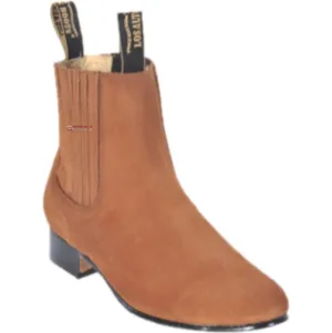 Men’s Los Altos Nobuck Suede Finish Charro Boots