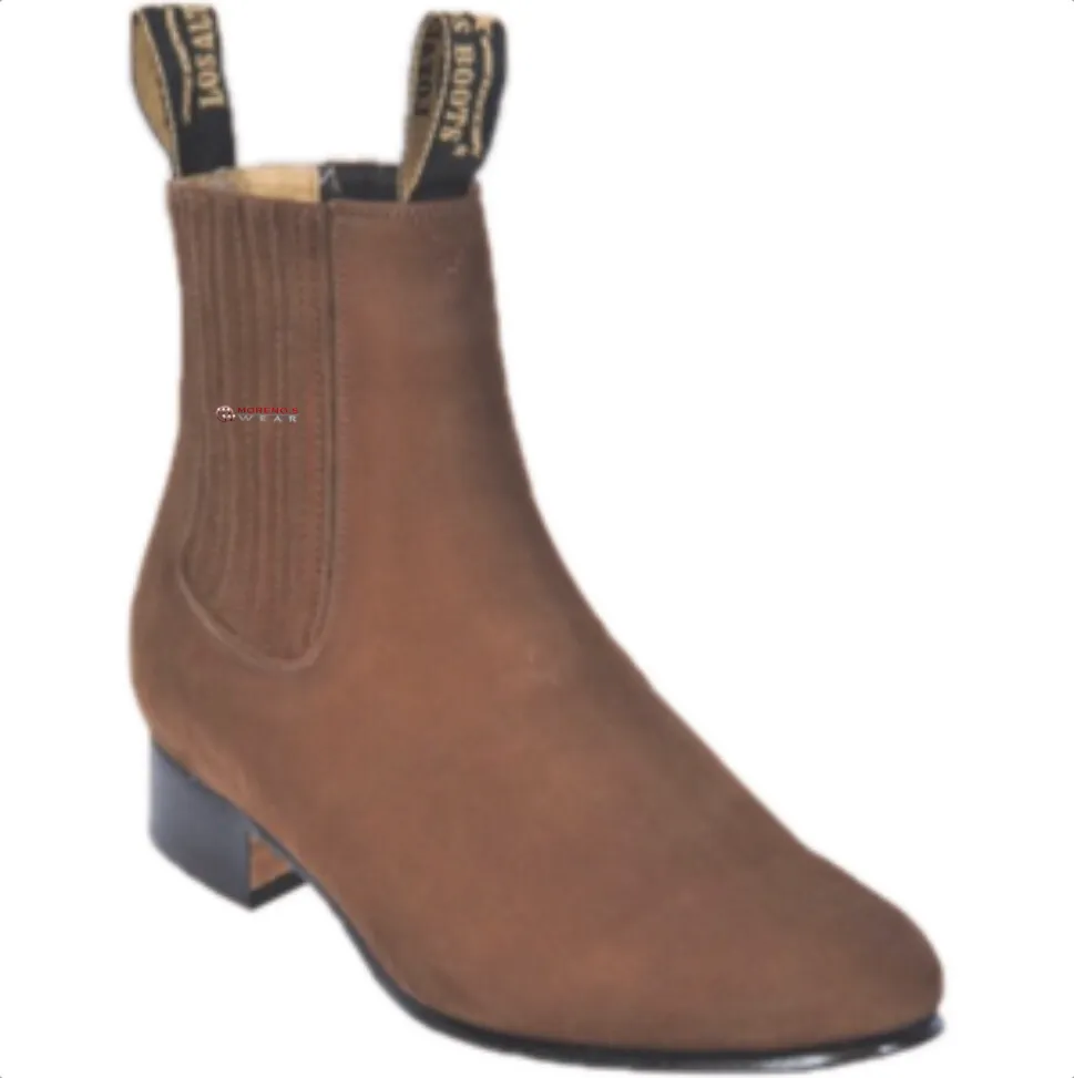 Men’s Los Altos Nobuck Suede Finish Charro Boots