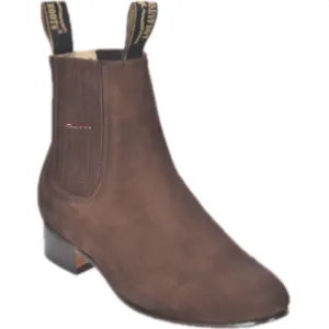 Men’s Los Altos Nobuck Suede Finish Charro Boots