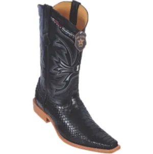 Men’s Los Altos Python Boots Versace Square Toe