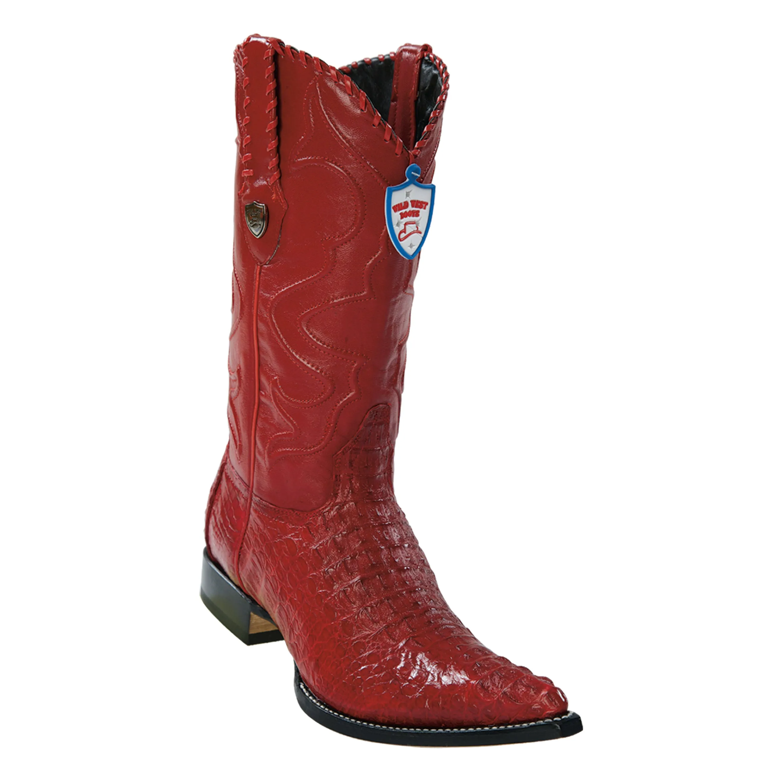 Men's Wild West Caiman Hornback Boots 3x Toe