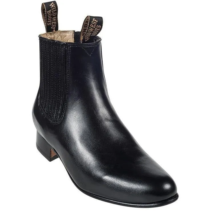Men's Wild West Deer Charro Boots