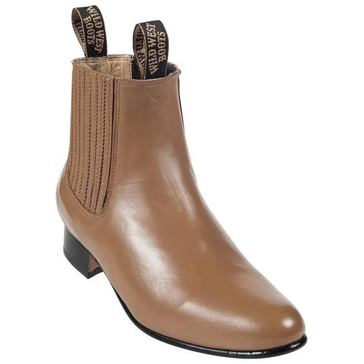 Men's Wild West Deer Charro Boots