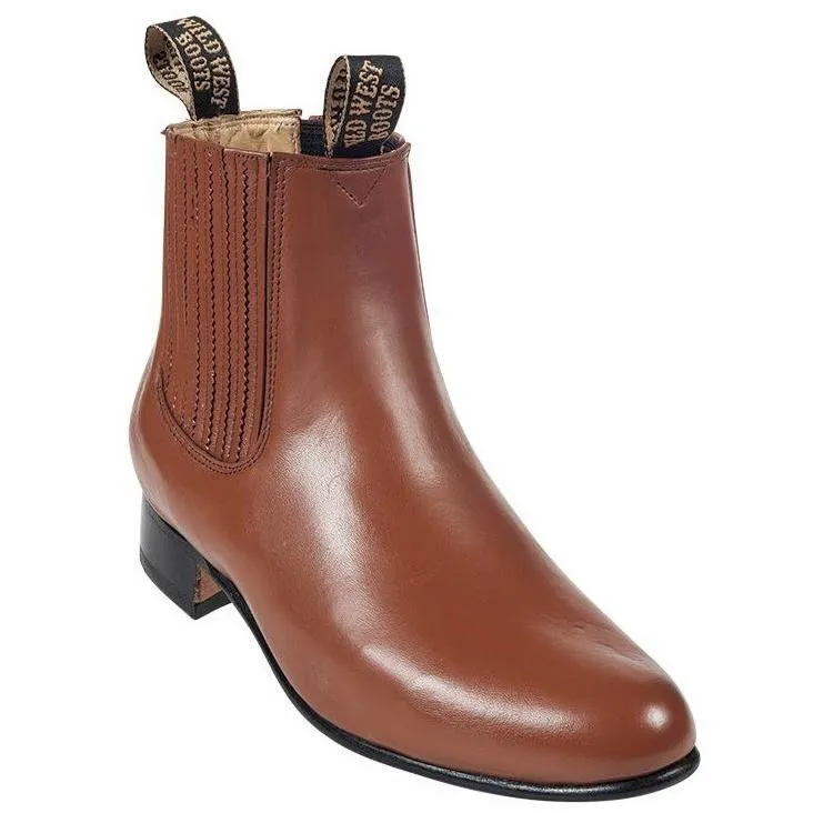Men's Wild West Deer Charro Boots