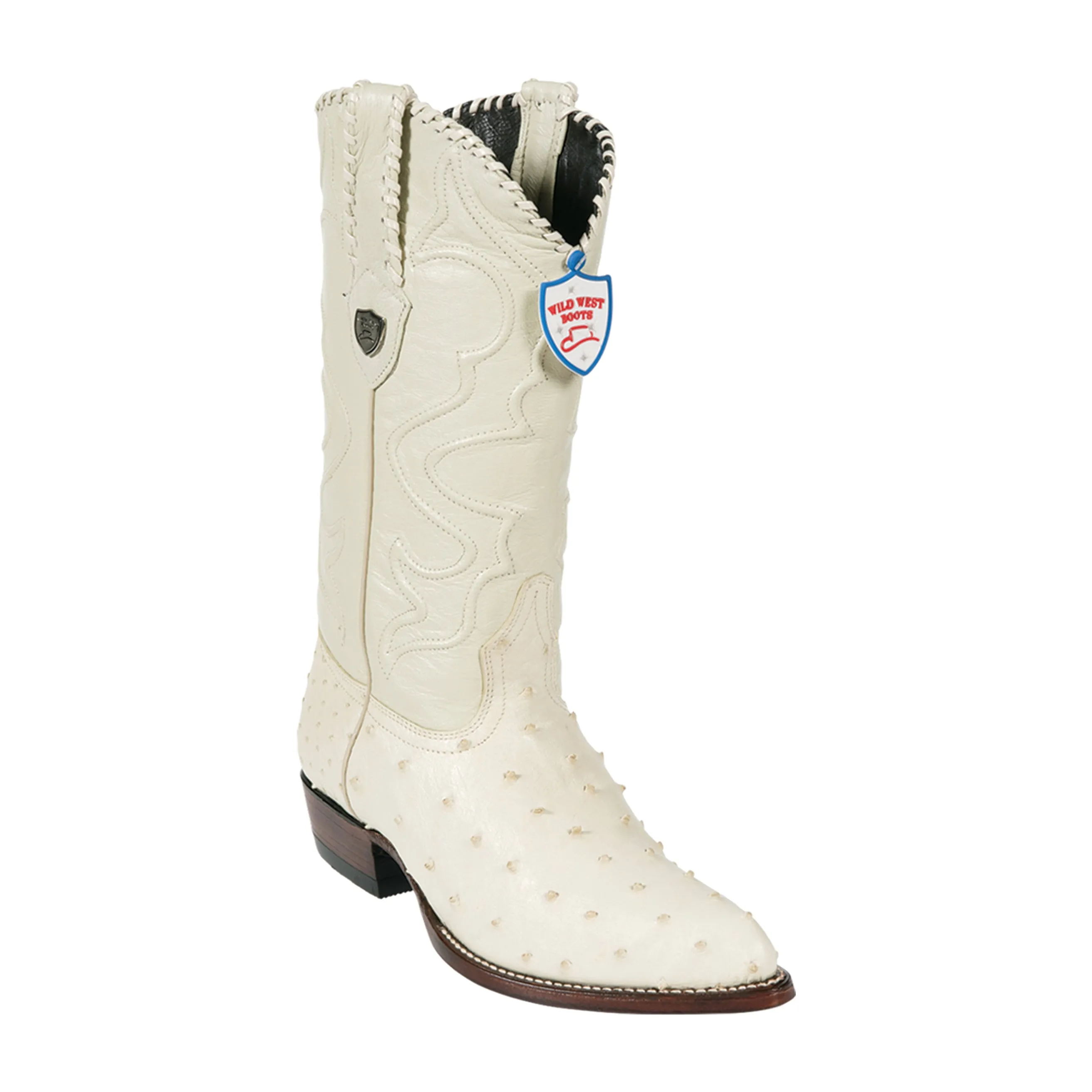 Men's Wild West Ostrich Boots J Toe