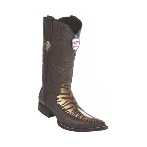 Men's Wild West Stingray Single Stone With Deer Boots 3x Toe