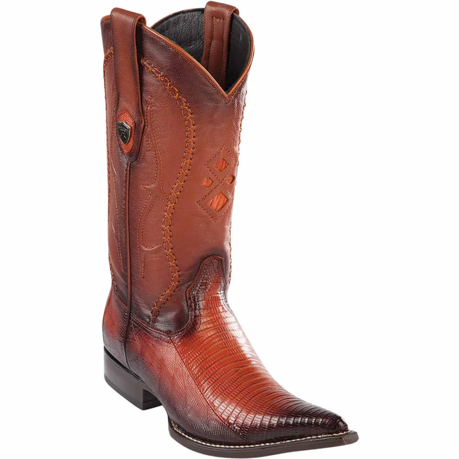 Men's Wild West Teju Lizard Eco Skin 3X Toe Boots 29535