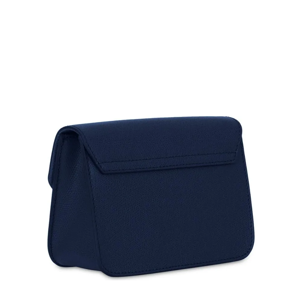 Metropolis Mini Crossbody Blu D Bag