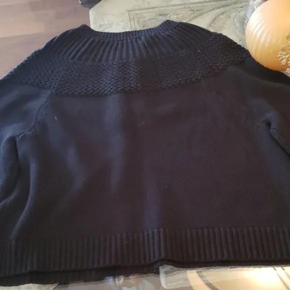 MICHAEL KORS WOMEN'S knit chunky black SWEATER M