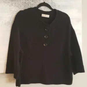 MICHAEL KORS WOMEN'S knit chunky black SWEATER M