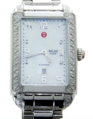 Michele Milou Park Diamond Watch